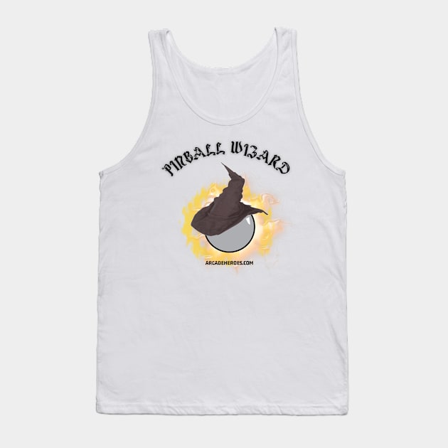 You're A Wizard of Pinball Tank Top by arcadeheroes